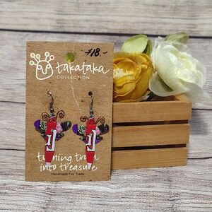 Upcycled Fair Trade Earrings